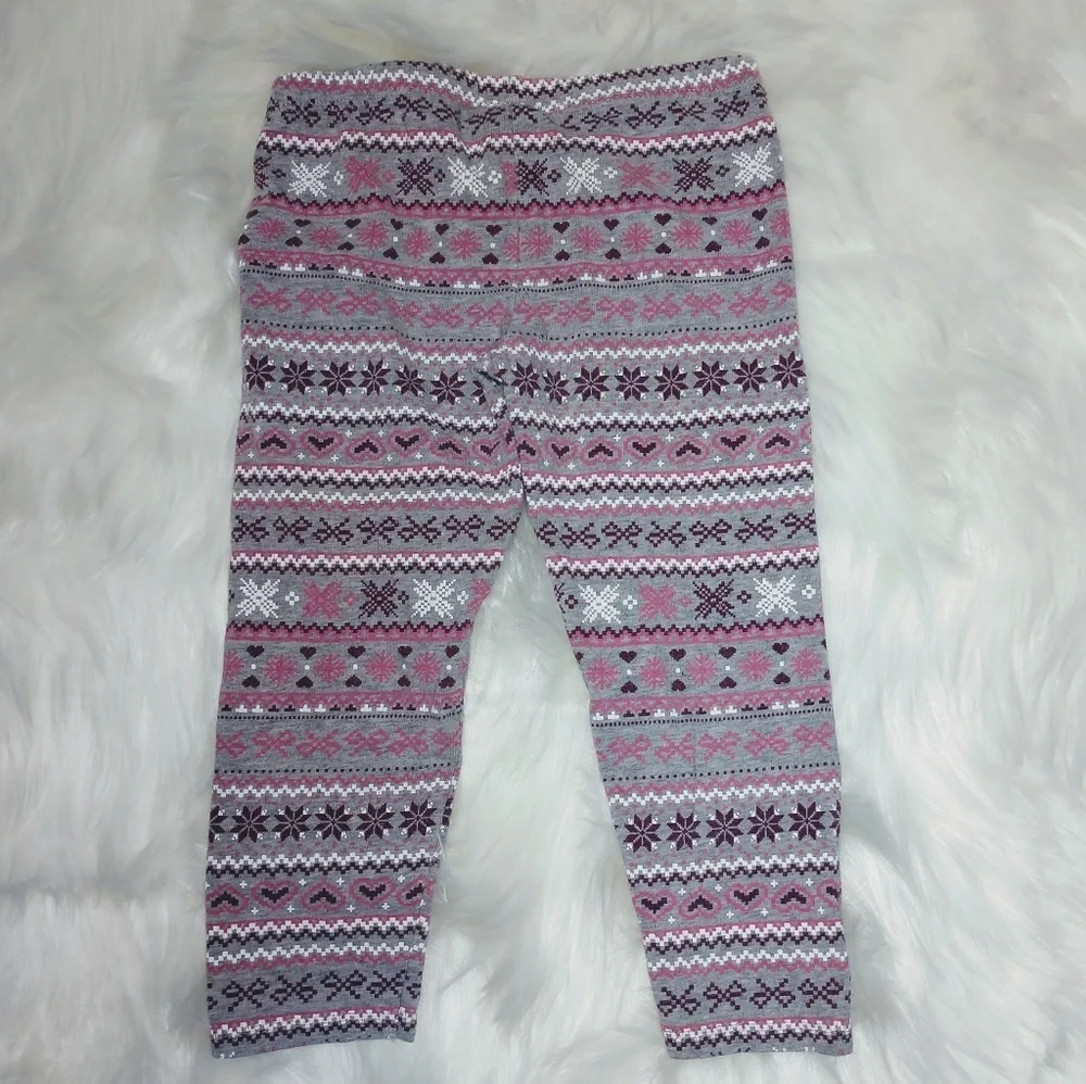 Little Miss Attitude- 3T Snowflake Pants